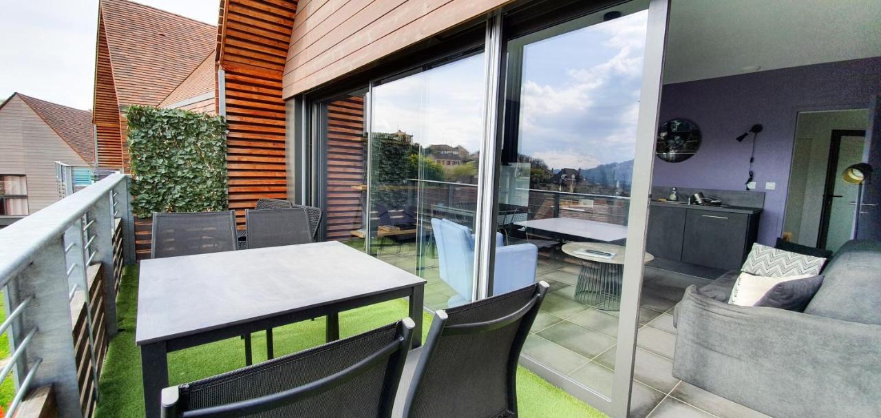 Appartamento Le Coin Cosy avec Balcon Terrasse et parking privé Sarlat Esterno foto